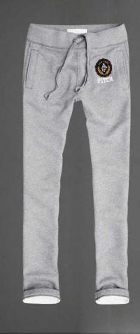 heren abercrombie and fitch elastisch sweatpants lichtgrijs Overhemd Casual mabhz809